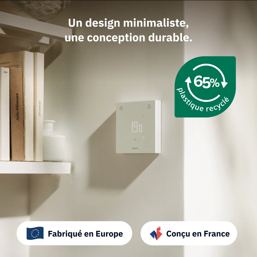 Visuel e-shop « Un design minimaliste, une conception durable »