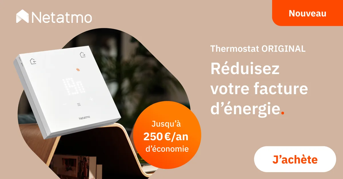 Publicité Google Performance Max du Thermostat ORIGINAL, au format paysage