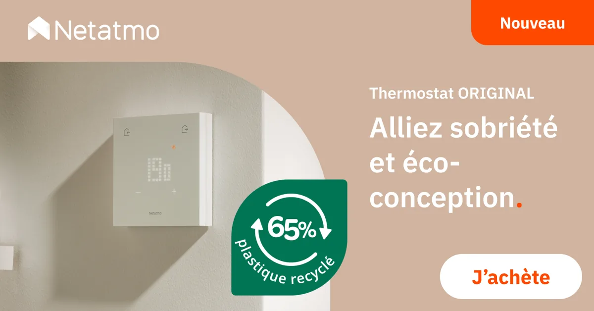 Publicité Google Performance Max du Thermostat ORIGINAL, au format paysage